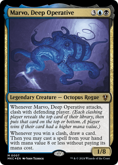 Marvo, Deep Operative (7) [Murders at Karlov Manor Commander] foil - Deck Out Gaming