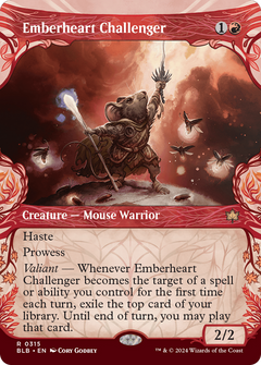Emberheart Challenger (Showcase) (315) [Bloomburrow] - Deck Out Gaming