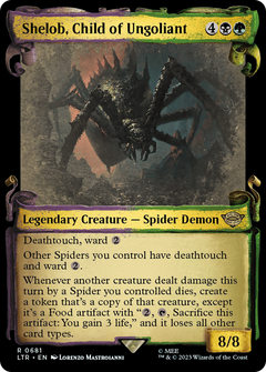 Shelob, Child of Ungoliant (Showcase Scrolls) (681) [The Lord of the Rings: Tales of Middle-earth] - Deck Out Gaming
