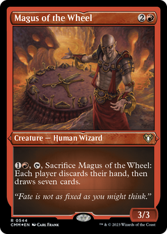 Magus of the Wheel (544) [Commander Masters] etched - Deck Out Gaming