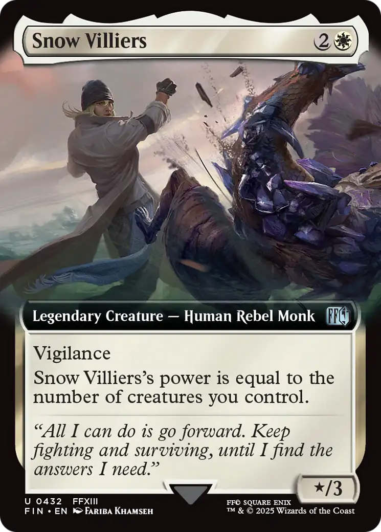 Snow Villiers (432) [FINAL FANTASY] foil - Deck Out Gaming