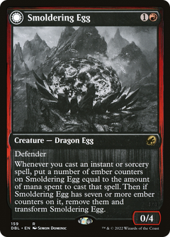 Smoldering Egg (159) [Innistrad: Double Feature] foil - Deck Out Gaming