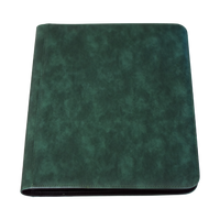 12-Pocket Zippered Binder - Green - Deck Out Gaming