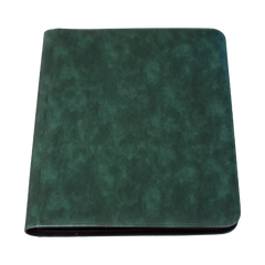 12-Pocket Zippered Binder - Green - Deck Out Gaming