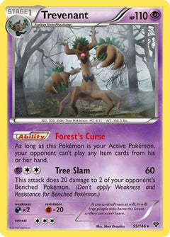 Trevenant (55) [XY Base Set] Holofoil - Deck Out Gaming