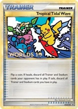 Tropical Tidal Wave (HGSS18) [HGSS Black Star Promos] Holofoil - Deck Out Gaming