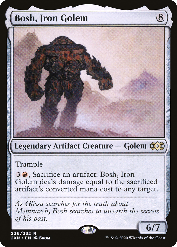 Bosh, Iron Golem (236) [Double Masters] - Deck Out Gaming