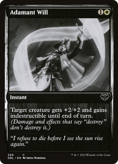 Adamant Will (268) [Innistrad: Double Feature] - Deck Out Gaming