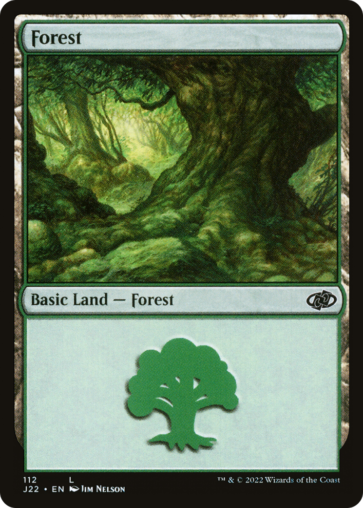 Forest (112) (112) [Jumpstart 2022] - Deck Out Gaming
