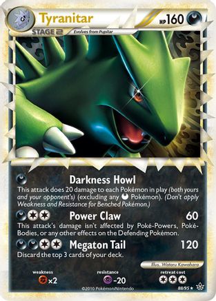 Tyranitar (Prime) (88) [Unleashed] Holofoil - Deck Out Gaming