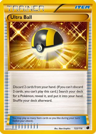 Ultra Ball (122) [Plasma Freeze] Holofoil - Deck Out Gaming