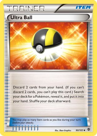 Ultra Ball (90) [Plasma Blast] Reverse Holofoil - Deck Out Gaming