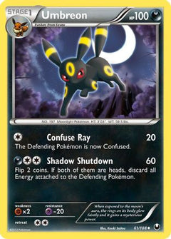 Umbreon (61) (61) [Dark Explorers] Reverse Holofoil - Deck Out Gaming