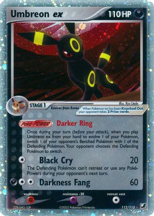 Umbreon ex (112) [Unseen Forces] - Deck Out Gaming