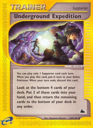 Underground Expedition (140) [Skyridge] - Deck Out Gaming