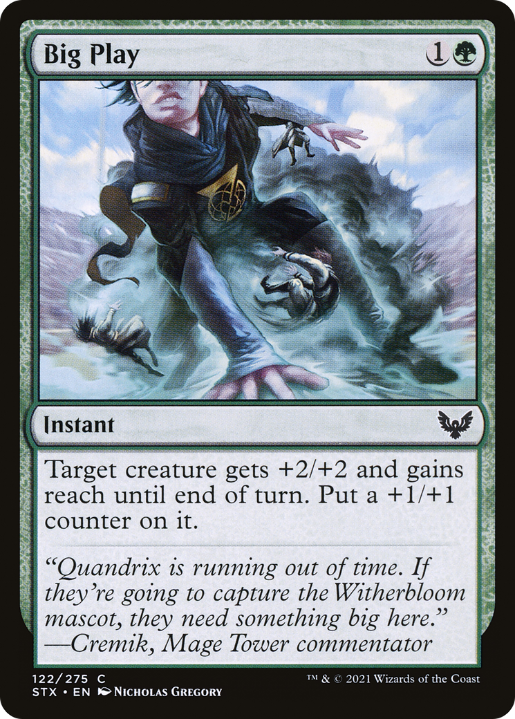 Big Play (122) [Strixhaven: School of Mages] - Deck Out Gaming