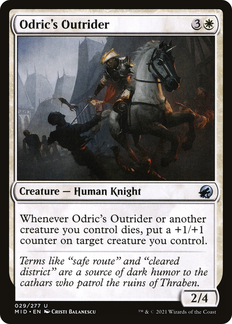 Odric's Outrider (29) [Innistrad: Midnight Hunt] - Deck Out Gaming