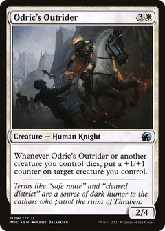 Odric's Outrider (29) [Innistrad: Midnight Hunt] foil - Deck Out Gaming