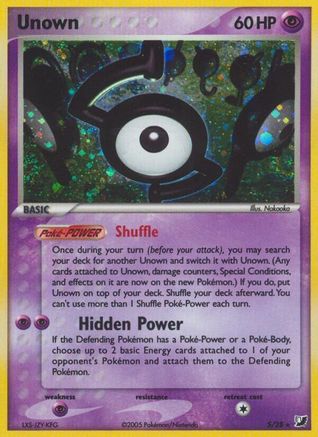 Unown (S) (S) [Unseen Forces] Holofoil - Deck Out Gaming