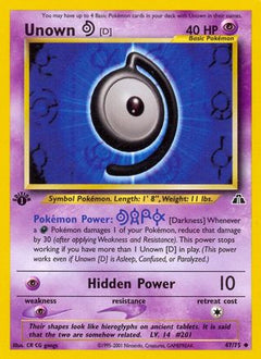 Unown [D] (47) [Neo Discovery] - Deck Out Gaming