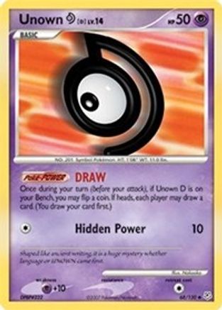 Unown [D] (68) [Diamond and Pearl] - Deck Out Gaming
