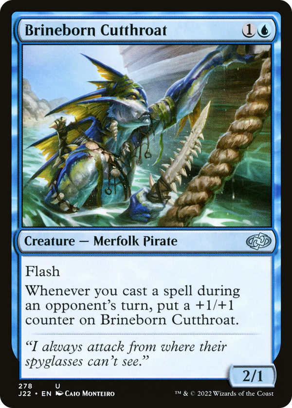 Brineborn Cutthroat (278) [Jumpstart 2022] - Deck Out Gaming