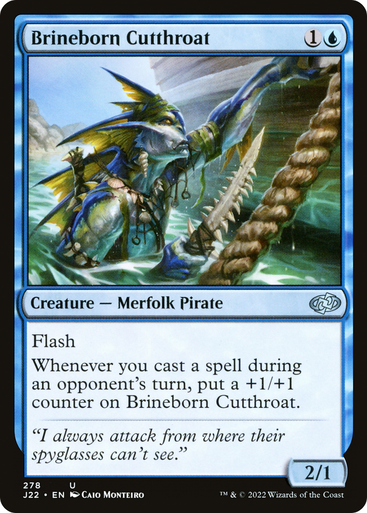 Brineborn Cutthroat (278) [Jumpstart 2022] - Deck Out Gaming