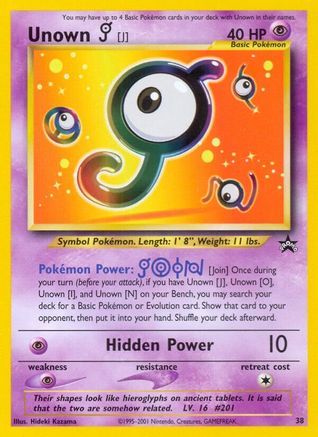 Unown [J] (38) [WoTC Promo] - Deck Out Gaming