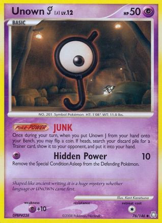 Unown (J) () [Legends Awakened] - Deck Out Gaming