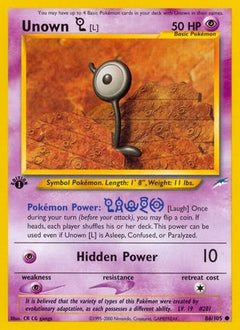 Unown [L] (86) [Neo Destiny] 1st Edition - Deck Out Gaming