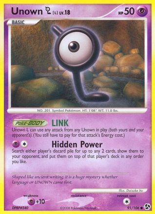 Unown [L] () [Great Encounters] - Deck Out Gaming