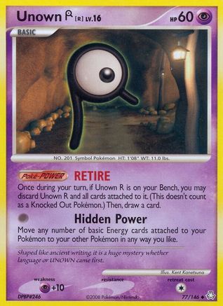 Unown (R) (77) [Legends Awakened] Reverse Holofoil - Deck Out Gaming