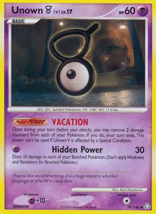 Unown (V) (79) [Legends Awakened] Reverse Holofoil - Deck Out Gaming