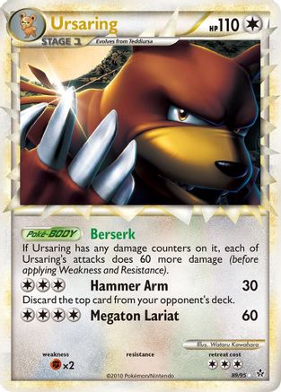 Ursaring (Prime) (89) [Unleashed] Holofoil - Deck Out Gaming