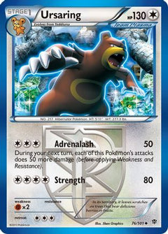 Ursaring (Team Plasma) (76) [Plasma Blast] Reverse Holofoil - Deck Out Gaming
