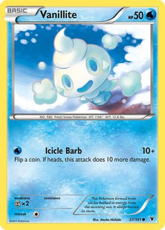 Vanillite (27) [Noble Victories] Reverse Holofoil - Deck Out Gaming