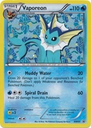 Vaporeon - BW89 (BW89) [Black and White Promos] Holofoil - Deck Out Gaming