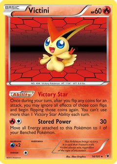 Victini (14) (14) [Noble Victories] Reverse Holofoil - Deck Out Gaming
