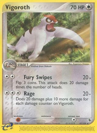 Vigoroth (47) [Ruby and Sapphire] - Deck Out Gaming