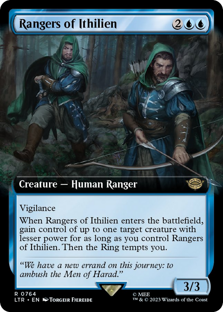 Rangers of Ithilien (Extended Art) (Surge Foil) (764) [The Lord of the Rings: Tales of Middle-earth] foil - Deck Out Gaming