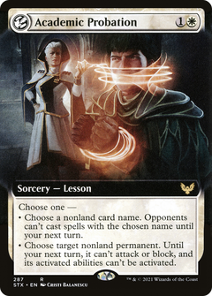Academic Probation (Extended Art) (287) [Strixhaven: School of Mages] - Deck Out Gaming