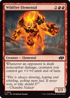 Wildfire Elemental (616) [Foundations Jumpstart] - Deck Out Gaming