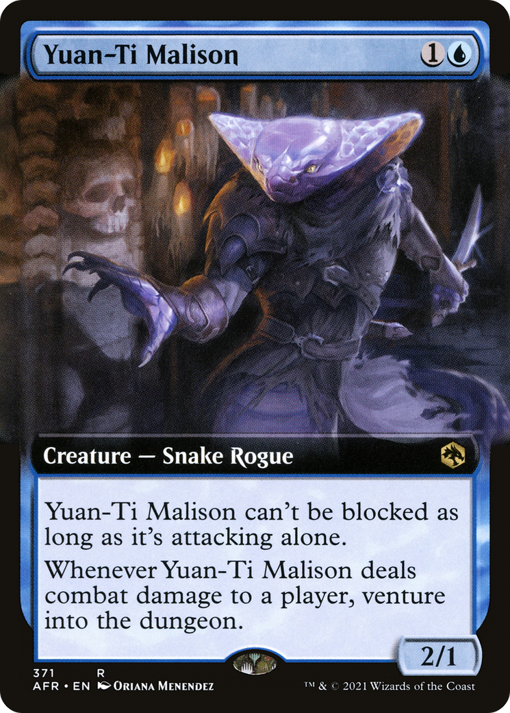 Yuan-Ti Malison (371) [Adventures in the Forgotten Realms] foil - Deck Out Gaming