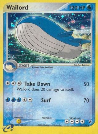Wailord (14) [Ruby and Sapphire] Holofoil - Deck Out Gaming
