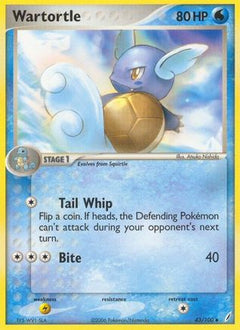 Wartortle - 043/100 (43) [Crystal Guardians] Reverse Holofoil - Deck Out Gaming