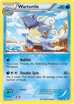Wartortle (15) [Plasma Blast] - Deck Out Gaming