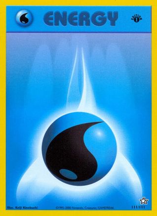 Water Energy (111) [Neo Genesis] 1st Edition - Deck Out Gaming