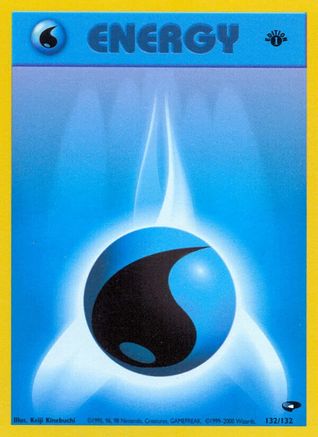 Water Energy (132) [Gym Challenge] 1st Edition - Deck Out Gaming