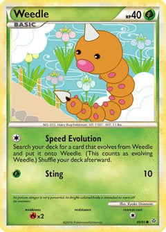 Weedle (69) [Unleashed] - Deck Out Gaming