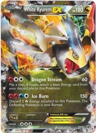 White Kyurem EX - BW63 (BW63) [Black and White Promos] Holofoil - Deck Out Gaming